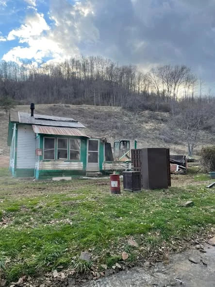 Structure before demolition